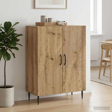 vidaXL Credenza Rovere Artigianale 66 x 34,5 x 89,5 cm (1/5)