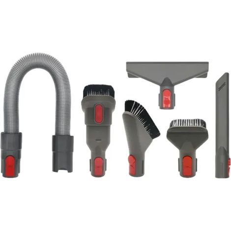 (6 pièces) Convient aux aspirateurs V7, V8, V10, V11, V12 et V15 : brosses, accessoires, embout long, brosse à poils, tuyau, pièces de rechange (1/4)