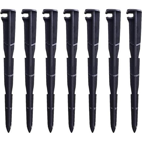 Lot de 50 AquaPEG piquets de Fixation pour Ligne d'égouttement, tuyaux d'irrigation et tuyaux gouteurs (1/5)