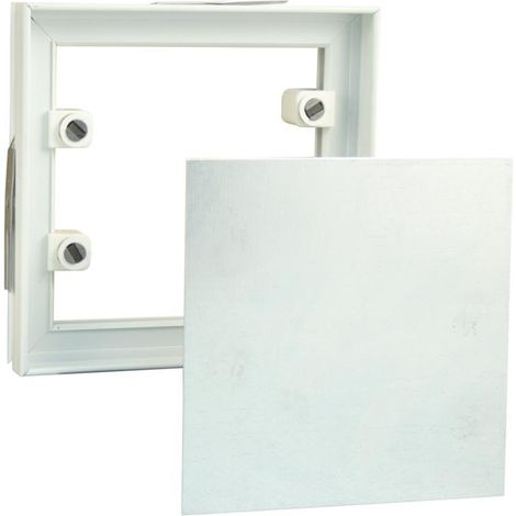 Fliesenrahmen Trägerpl.+Magnet Stahlblech verzinkt, 156x156mm