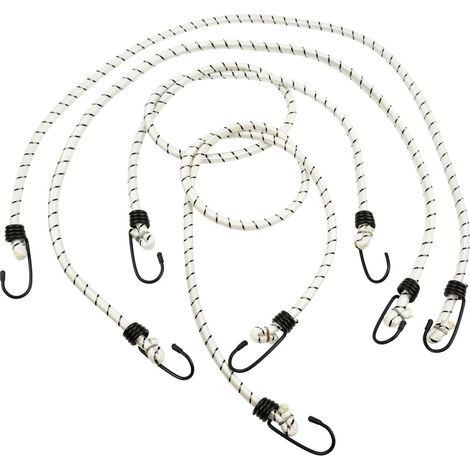 Bandas elásticas de transporte de 10 mm x 100 cm, 4 unidades (40)