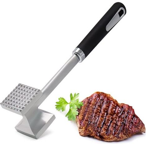 Inteneritore per carne Inteneritore per carne professionale Manico ergonomico Facile da impugnare Pratico Design robusto Inteneritore per carne Accessorio per barbecue Per S (1/5)