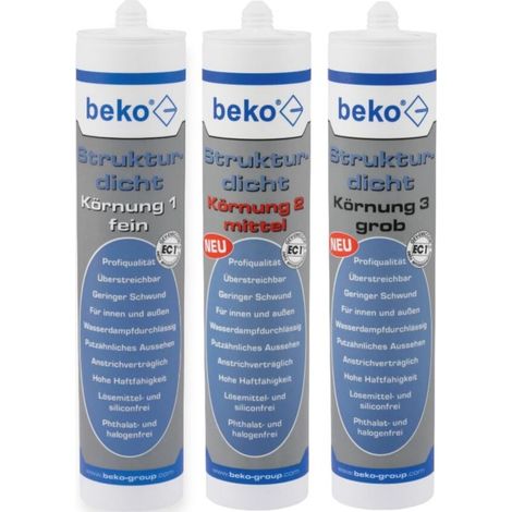 beko Strukturdicht 310 ml weiß-strukturiert