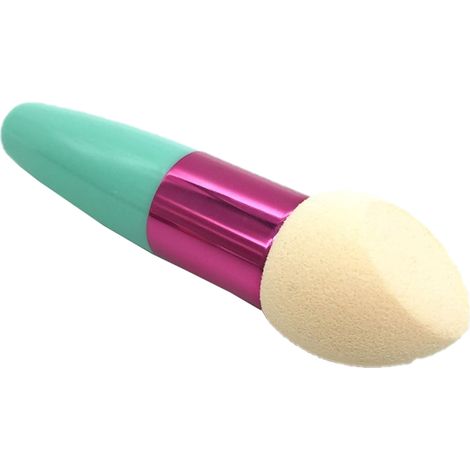 Éponge À Maquillage - Forme De Champignon - Pour Fond De Teint Poudre Et Correcteur - 1 Pièce (1/5)