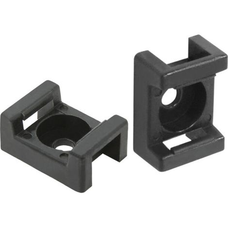 EMBASE SIMPLE POUR COLLIER 9 MM NOIR SACHET DE 100