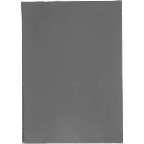 Bloc de tampon en caoutchouc gris foncé au format A4, caoutchouc souple pour machines de découpe et de gravure laser