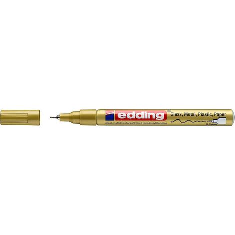 Edding 780 marcatore permanente Punta sottile Oro 1 pz (1/2)