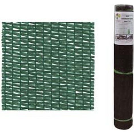 1RT RETE OMBREGGIANTE 90% VERDE IN MINIROLL - mt.10x2h.