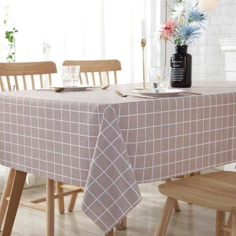 RUMOCOVO® Tischdecke aus PVC im nordischen Stil, waschbar, wasser- und ölabweisend, 40x60 cm, Modell 18