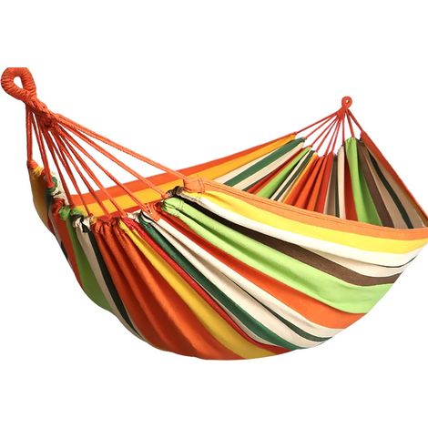 Hamac d'extérieur de Camping,Léger avec Sangles respectueuses des Arbres, Sac de Transport, Parfait pour Le Jardin, Balcon, Patio, la Plage, Randonnée (1/5)