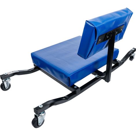BGS Asiento con ruedas para taller extra plano 2852 (1/4)