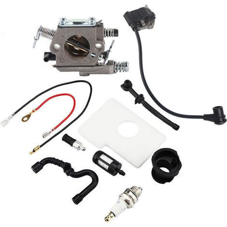 Jeffergtorrthe Ctorrburtorteur Borbine d'bandlumtorge Ctorrb Set porur Stihl Wbandbror 017 018 MS170 MS180 Trornçornneuctorn (1/4)