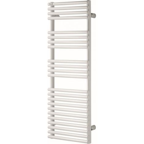 Acova – Sèche-serviette eau chaude 612W 92mm – Raccordement centré 4 orifices 1/2' – Acier blanc – LN11205005 (1/2)