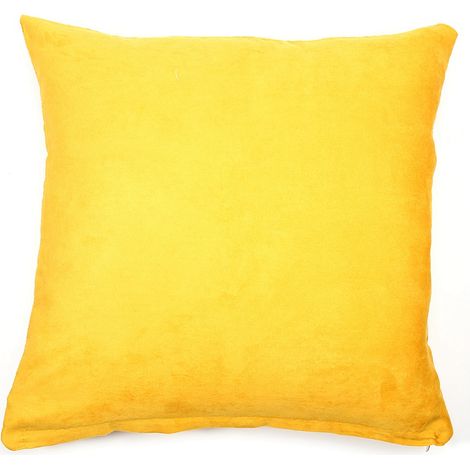 Housse de coussin lounge en coton et toile unie, taie décorative pour canapé, housse d’oreiller pour salon. (1/3)