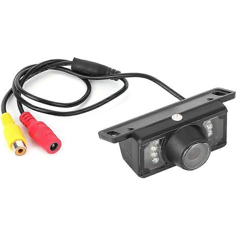 Caméra de recul Car View avec 7 LED, vision nocturne, capteur CCD, étanche, platine de montage courte, caméra de recul, moniteur de stationnement, universelle