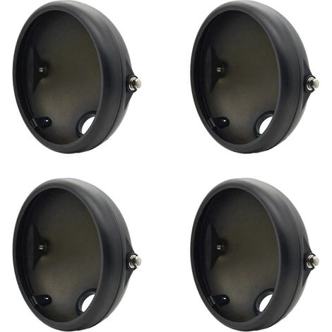 supports de montage pour phare LED 7 pouces de moto, avec couvercle et support de phare. (1/5)
