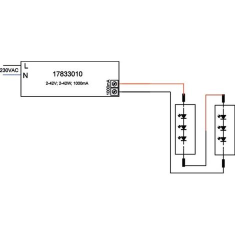 brumberg LED-Konverter 1000mA 42W 17833010 (1/2)