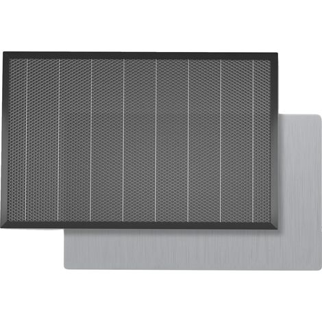 Panneau de découpe au laser, 530 x 850 mm, fer galvanisé, cadre en aluminium, compatible avec MAX 4, certifié CE (1/5)