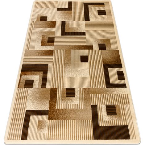 Carpet ROYAL G2069 Geometric, lines - cream beige 200x290 cm
