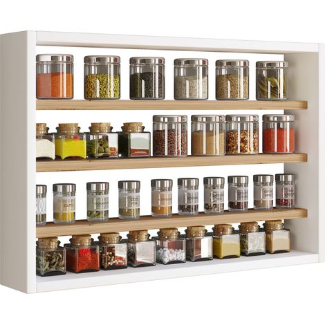 Estante de pared Estante de especias Cocina Esaldi M 40x60x10 - VCM