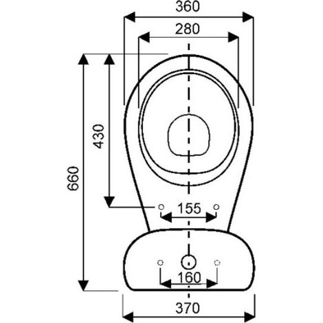 Allia – Cuvette pour WC à poser sortie horizontale – Alimentation attenante avec réservoir Bastia – Fonctionnement 3/6 litres