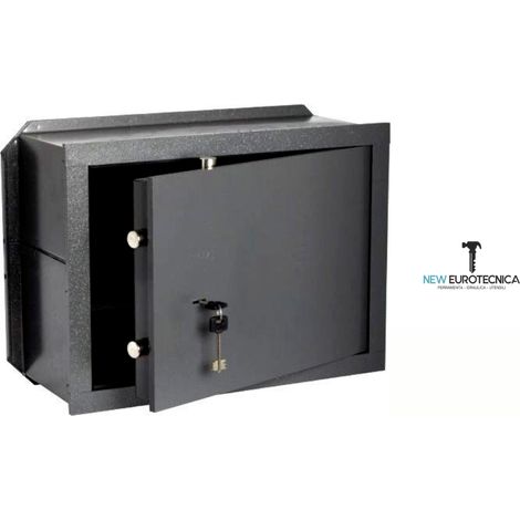 Cassaforte da muro incasso chiave meccanica 360x250x240