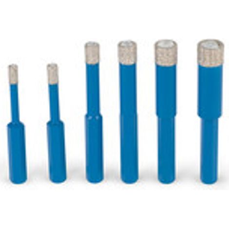 TYROLIT Fliesenbohrset DDT HEX 6tlg. 5 6 8 10 12 14 mm Schaft HEX - 34393131