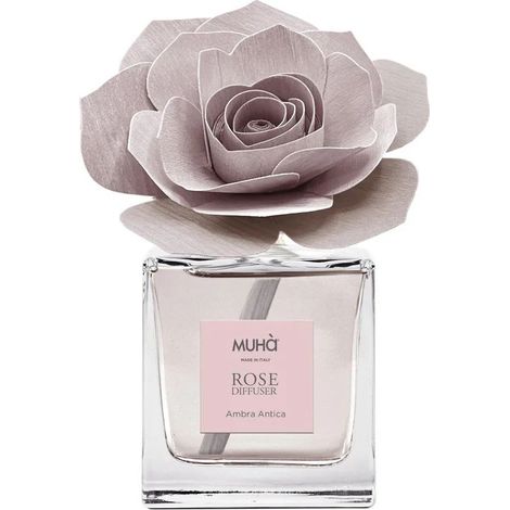 Muhà Profumatore Diffusore Rosa Rosa Ambra Antica 100 Ml (1/2)