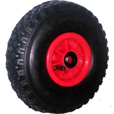 RUOTA RICAMBIO P/CARRELLO C/RIBALTA