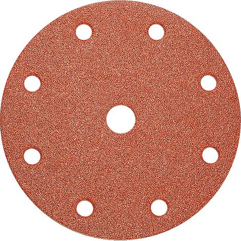 Disques abrasifs auto-agrippants 1919 Siawood + grains oxyde d'alumine 9 trous Ø 150 mm. grain 220 boite de 50 - BOSCH GAMME SIA