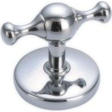 Novaservis Metalia 1 - Gancio doppio, cromo 6156,0