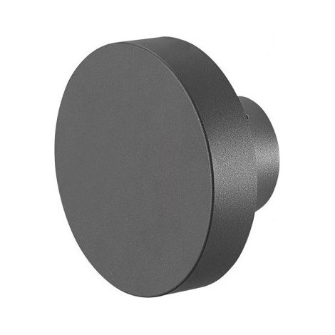 Applique Murale LED Rond Anthracite 10W 4000°K IP65 (1/5)