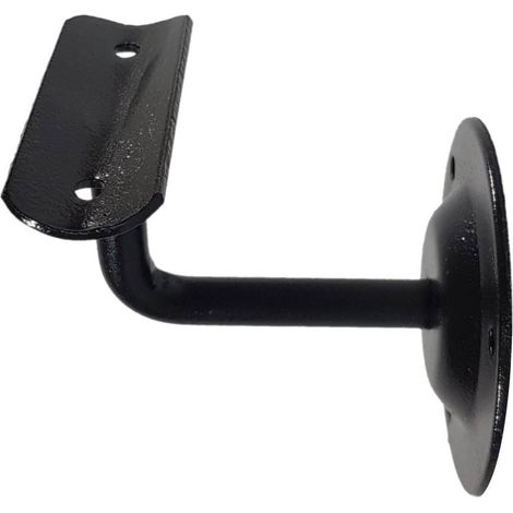 Support métal pour main courante ronde diam. 42 mm Noir (1/5)