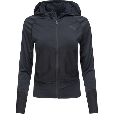 Sweat-shirt de fitness Puma pour femme, noir, référence 517415 02, taille XS (1/5)