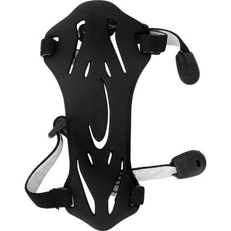 1pc Protège-bras en Caoutchouc Souple Réglable pour Tir à l'Arc, Équipement de Protection pour Arc Classique (Noir) (1/5)