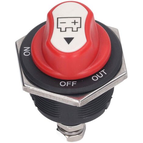 Interrupteur d'isolateur de batterie 200A PC, déconnexion en laiton pour voiture, moto, bateau (1/5)