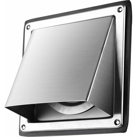 Grille Aeration Grille Ventilation 100mm Grille de Ventilation Grille Hotte Inox, (1/5)