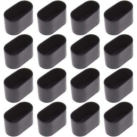 16 gambe ovali per tavolo e sedia, 15 x 30 mm.