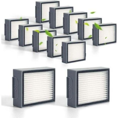 Replacement filters (pack of 12) compatible with iRobot Roomba EI and J series vacuum cleaners (e5, e6, i1, i2, i3, i4, i5, i6, i7, i8, j5, j6, j7, j8, j9 and other models, except for the (1/4)
