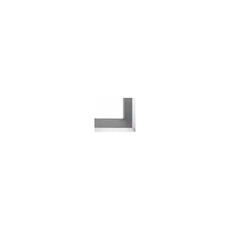 Cadre de porte inox 45° pour foyer GO13 67/38 (1/2)