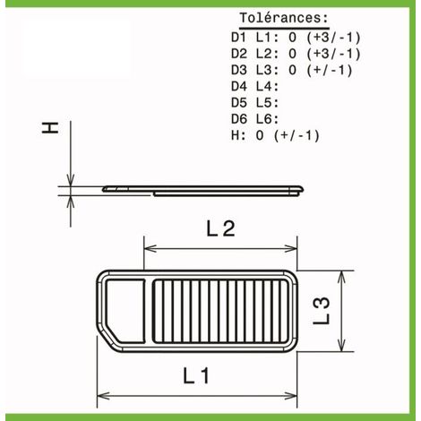 Filtre a air Green pour Mini Cooper Roadster de 2010 a 2014 1.6L-122cv-38664133