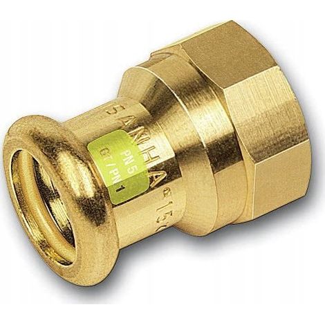 Sanha Raccord de gaz PxGW cuivre 22 mm durable (1/2)