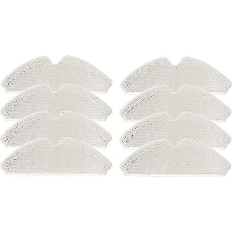 Lot de 8 chiffons de nettoyage pour aspirateur robot Honiture Q6 Hy (1/5)