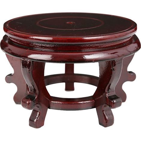 Support Plante Bois - Style Oriental - Pour Intérieur Extérieur - Charge Maximale 35 Kg - Dimensions 17x17x10 Cm - 1 Pièce (1/5)