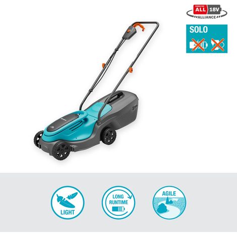 GARDENA Tagliaerba a batteria 18V PowerMax, superfici fino a 150 m2, larghezza taglio 30 cm, senza batteria POWER FOR ALL (14630-55) (1/5)