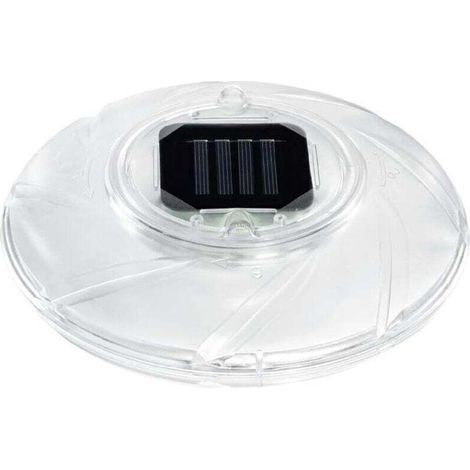 Lampe flottante solaire pour piscine. panneau solaire intégré pour charge automatique. lumière LED économe en énergie. idéale pour éclairage décoratif de piscines intérieures et extérieures la nuit (1/4)