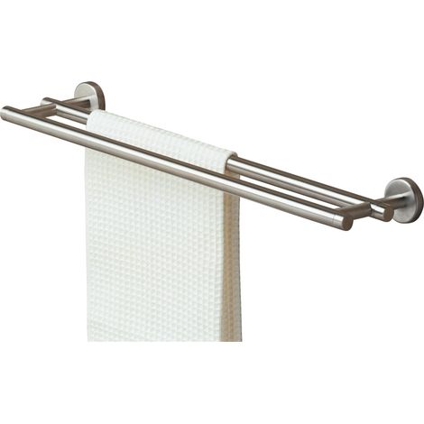 Tiger Boston Porte-serviette double - Acier inoxydable brossé (1/4)