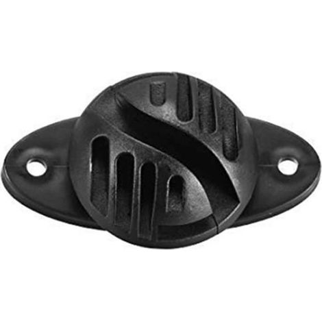 Isolateur De Clôture Électrique - Plastique - Noir - 7 X 4 Cm - Pour Clôtures Agricoles Et Pastorales - 100 Pièces (1/5)