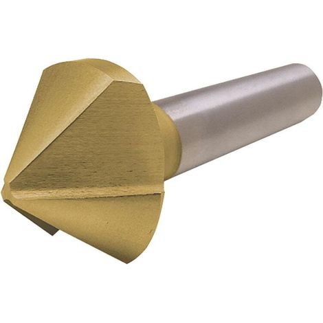 Fraise conique HSS pour metal 40 mm 90 degres (1/2)