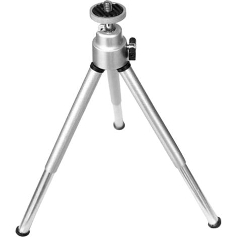 Beyamis Mini trépied flexible pour projecteur, support en alliage d'aluminium argenté. (1/5)